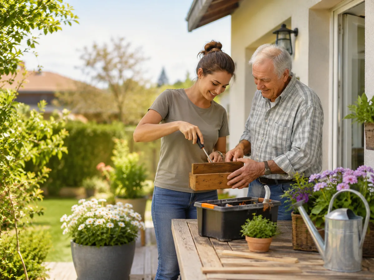 Petit bricolage et petit jardinage à domicile