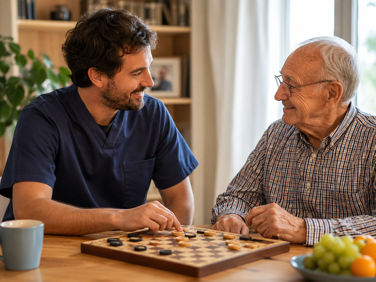 Accompagnement d'une personne âgée lors d'une sortie